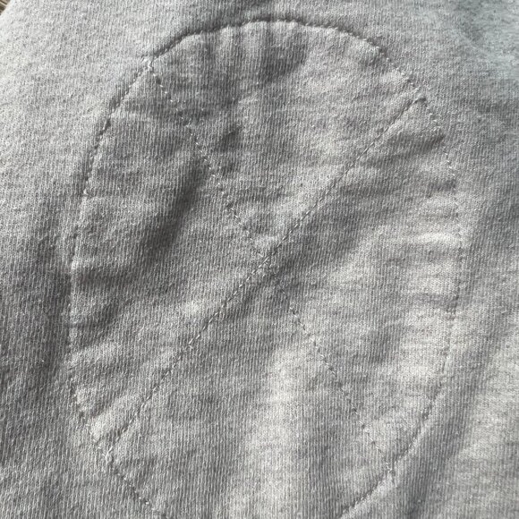 J.Crew Vintage Fleece Crewneck Sweatshirt Heather Gray Size M - Picture 5 of 8